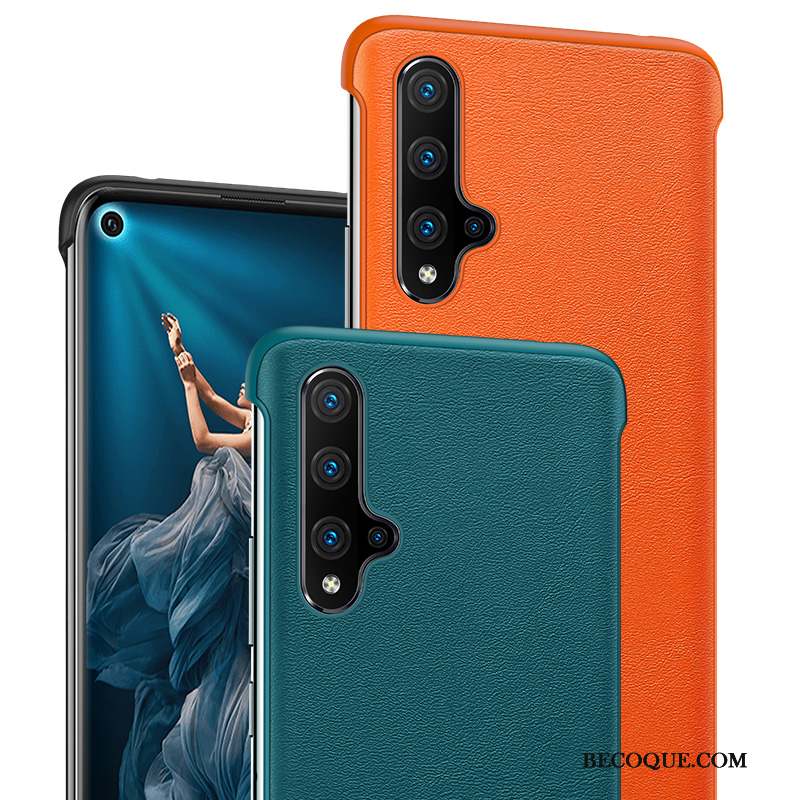 Honor 20 Coque Silicone Luxe Incassable Mode Tout Compris Cuir