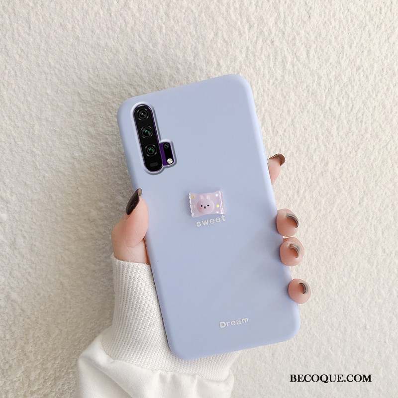 Honor 20 Pro Bonbons Frais Personnalité Coque Silicone Simple