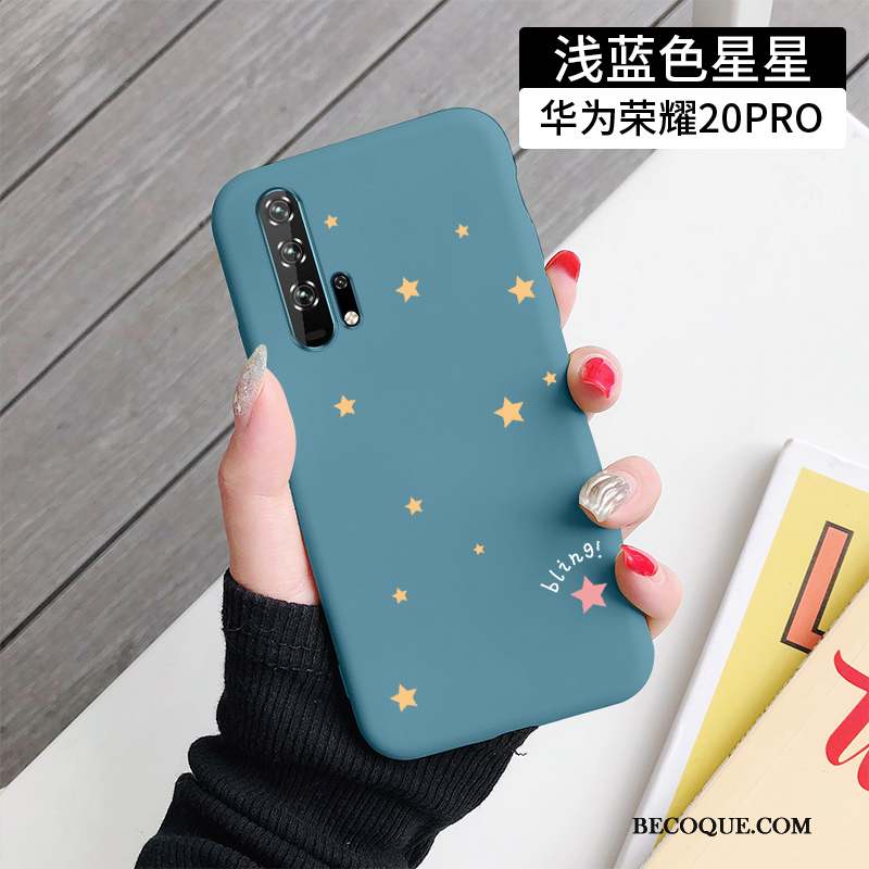 Honor 20 Pro Coque Protection Fluide Doux Incassable Amour Créatif Très Mince