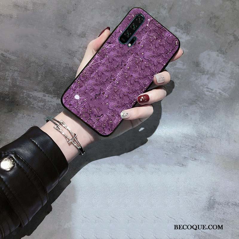 Honor 20 Pro Tout Compris Fluide Doux Violet Incassable Coque De Téléphone Créatif