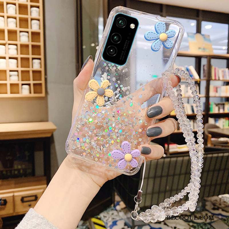 Honor 30 Pro Coque Incassable Étui Transparent Nouveau Tout Compris Net Rouge