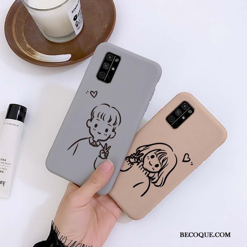 Honor 30s Coque Amoureux Charmant Incassable Étui Dessin Animé Tendance