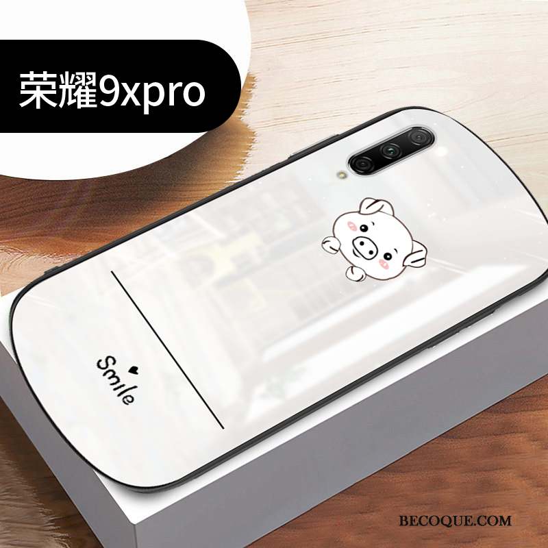 Honor 9x Pro Protection Blanc Coque De Téléphone Étui Silicone Créatif