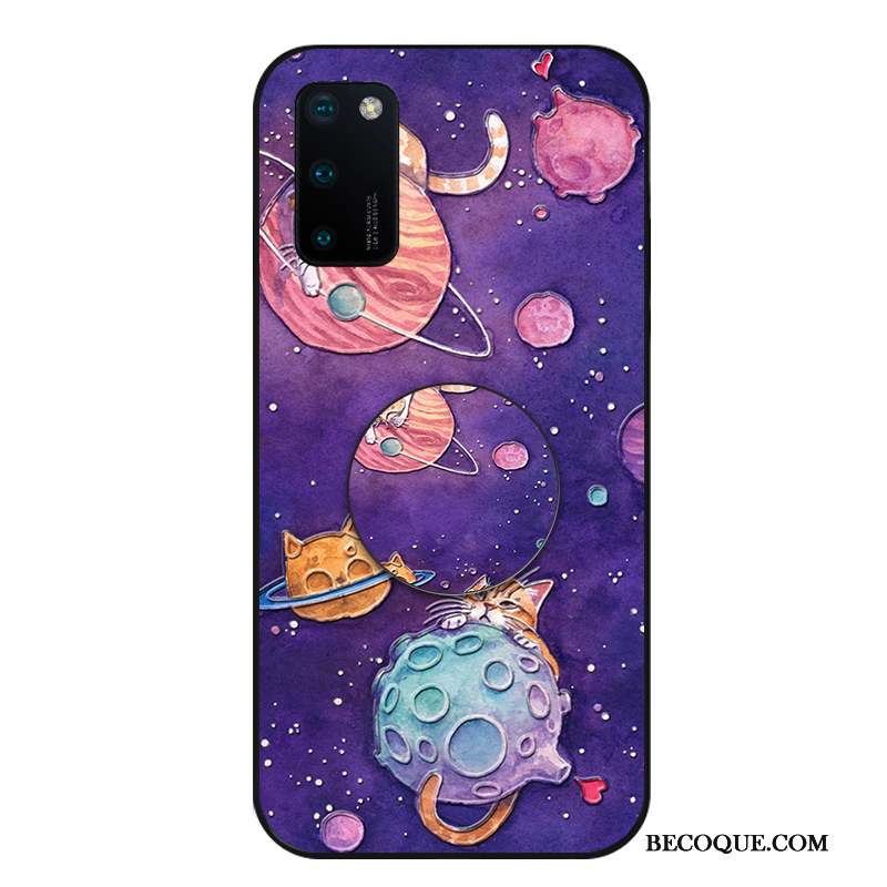 Honor View30 Incassable Dessin Animé Vent Charmant Étui Coque De Téléphone