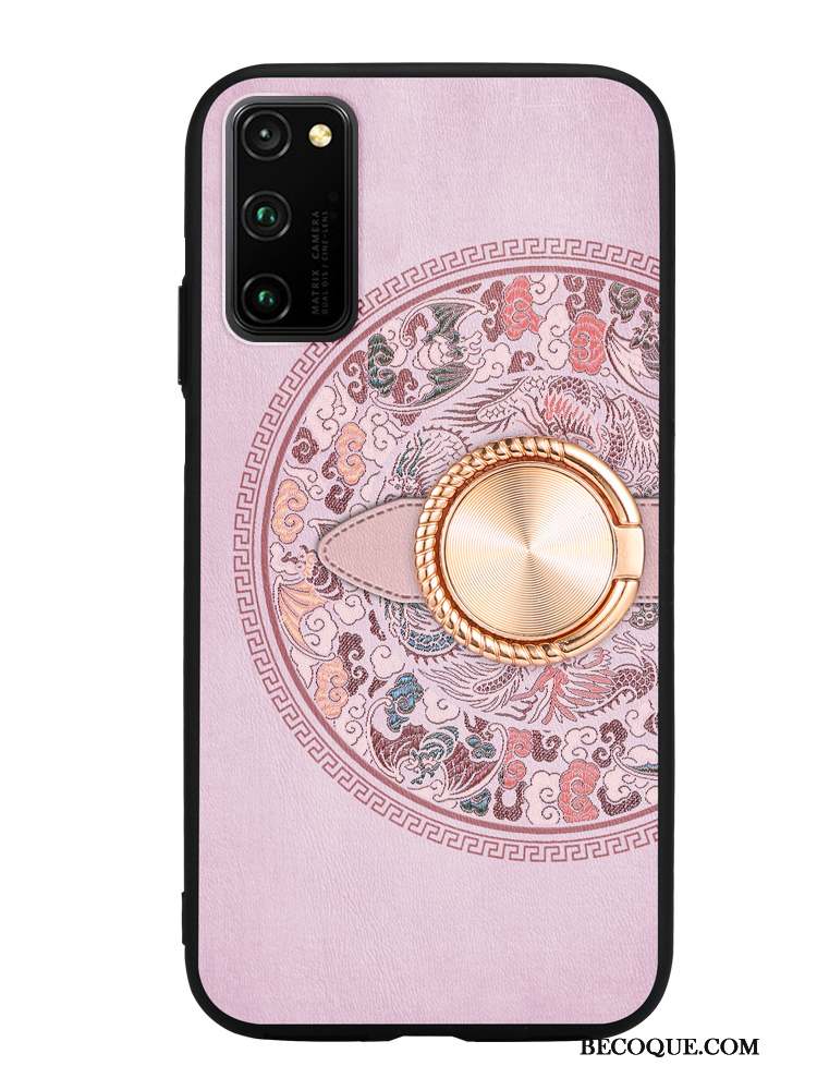 Honor View30 Pro Coque Étui Support Original Tendance Anneau Protection