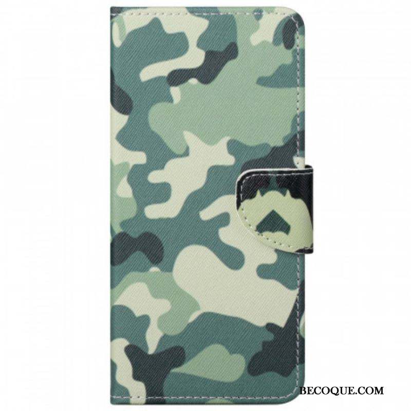 Housse Moto G51 5G Camouflage Militaire