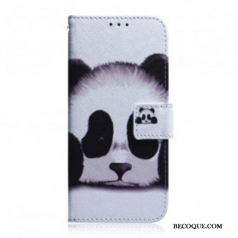 Housse Motorola Edge 20 Face de Panda