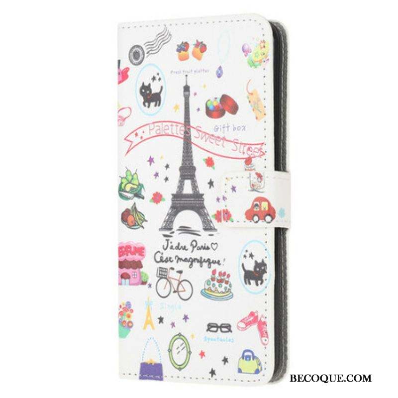 Housse Samsung Galaxy A12 / M12 J'adore Paris