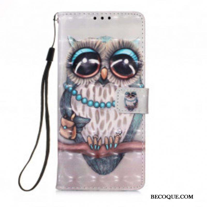 Housse Samsung Galaxy A12 / M12 Miss Hibou