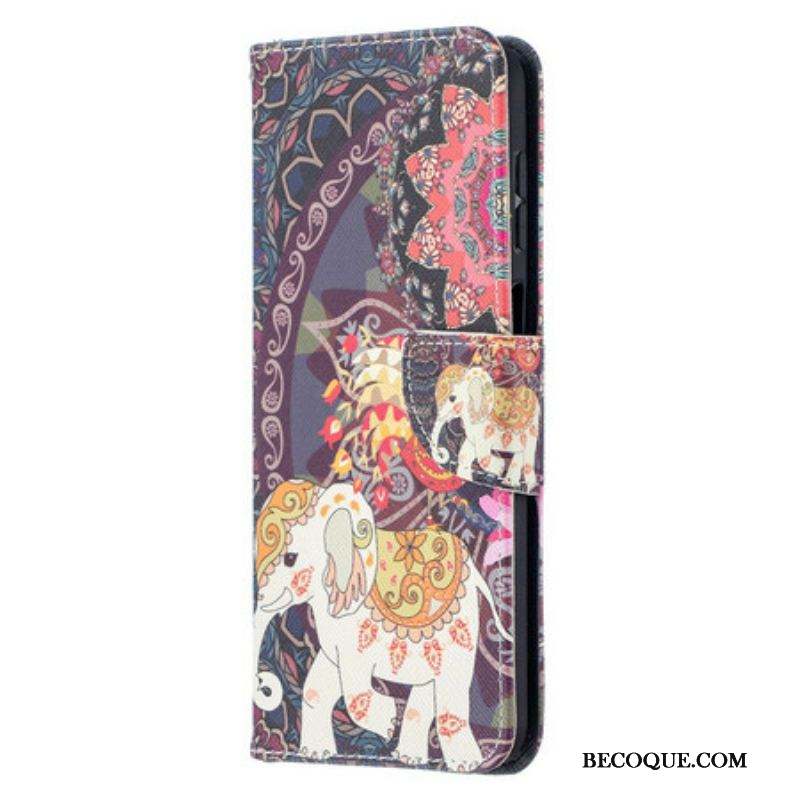 Housse Samsung Galaxy A12 / M12 Éléphant Indien