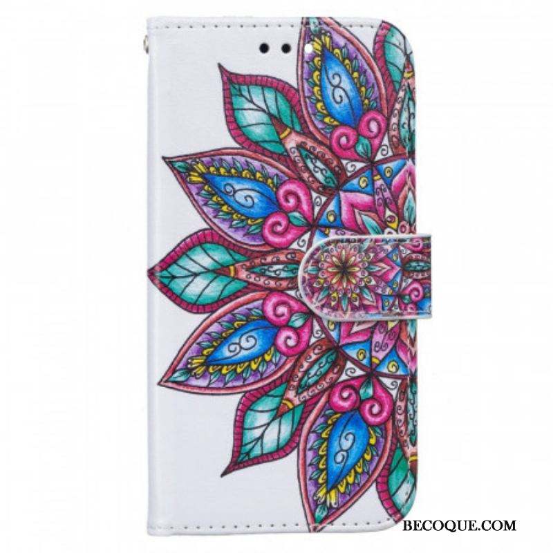 Housse Samsung Galaxy A13 5G / A04s Mandala Dessiné