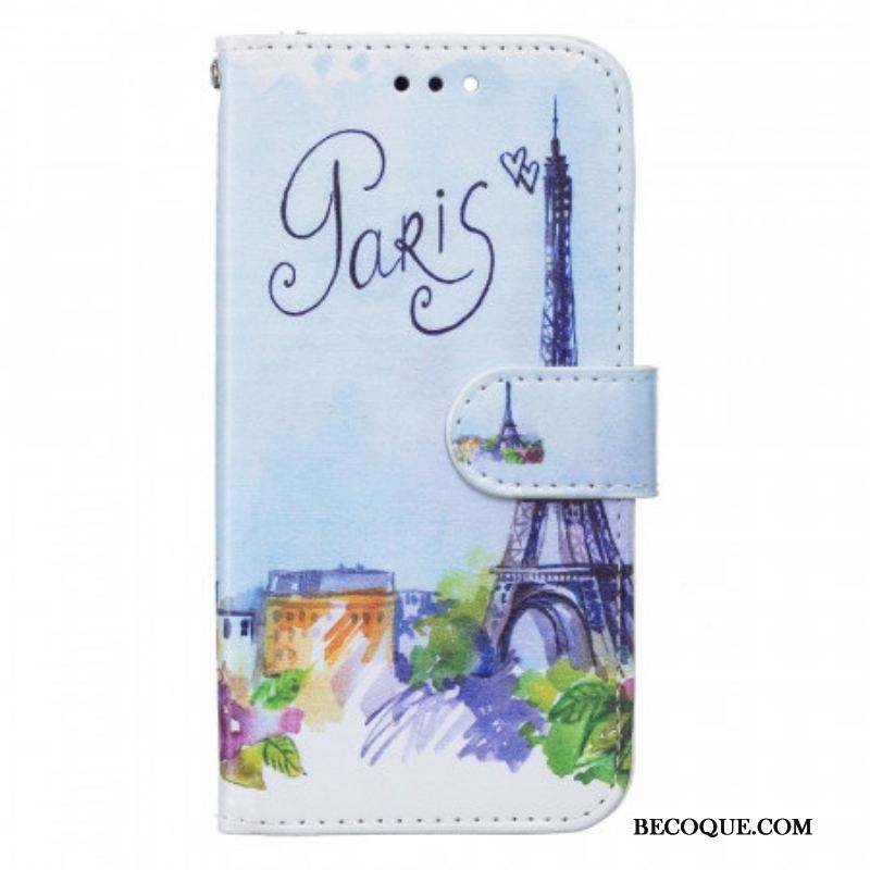 Housse Samsung Galaxy A13 5G / A04s Peinture Paris