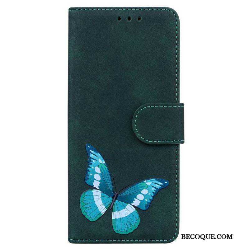 Housse Samsung Galaxy A53 5G Skin-Touch Papillon