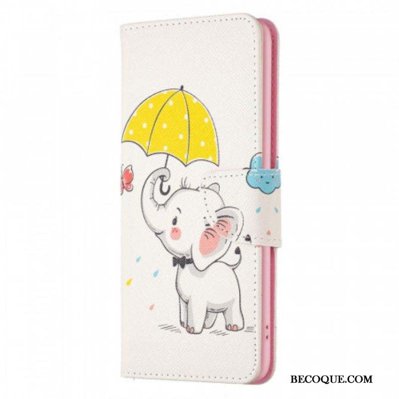 Housse Samsung Galaxy M23 5G Bébé Éléphant