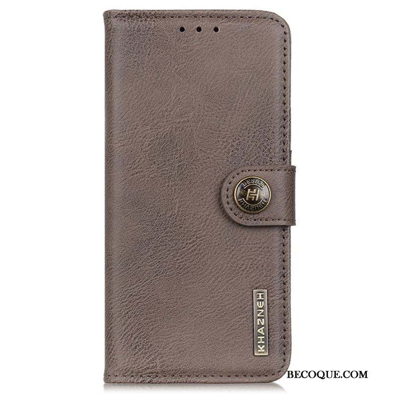 Housse Samsung Galaxy M23 5G Style Cuir KHAZNEH