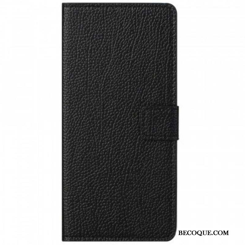 Housse Samsung Galaxy M23 5G Texture Cuir Litchi