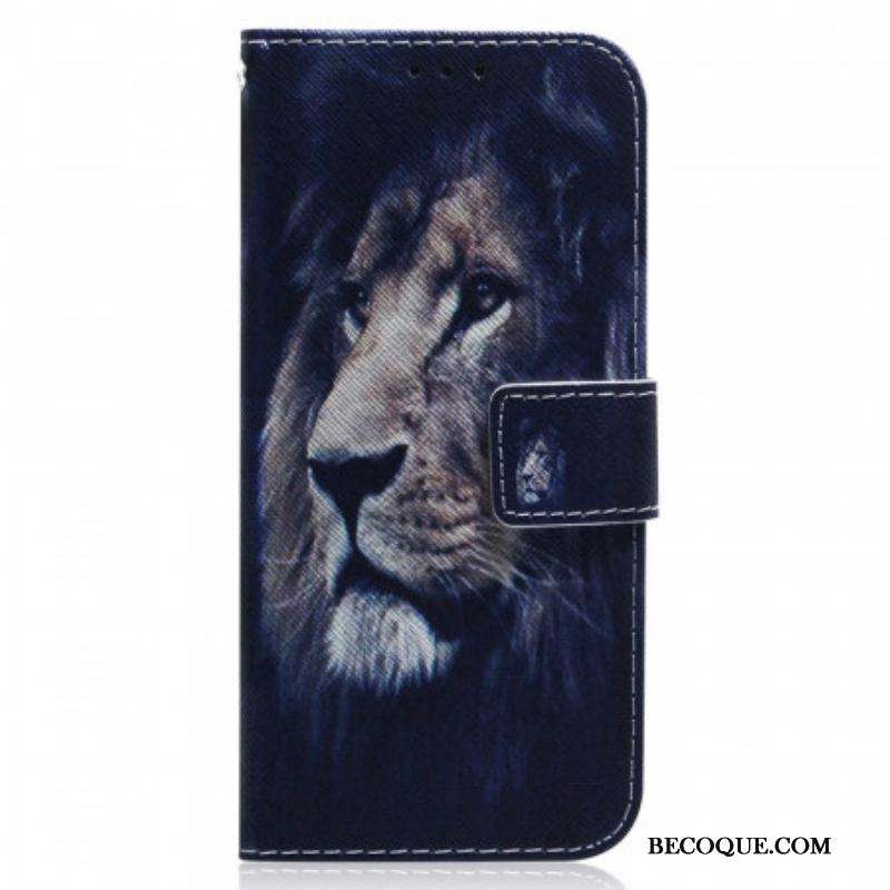 Housse Samsung Galaxy M33 5G Lion