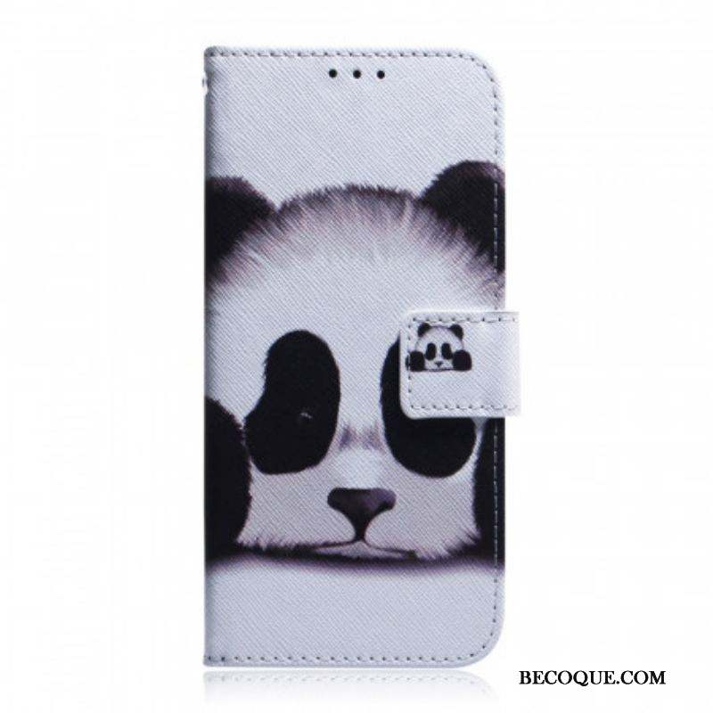 Housse Samsung Galaxy M52 5G Face de Panda