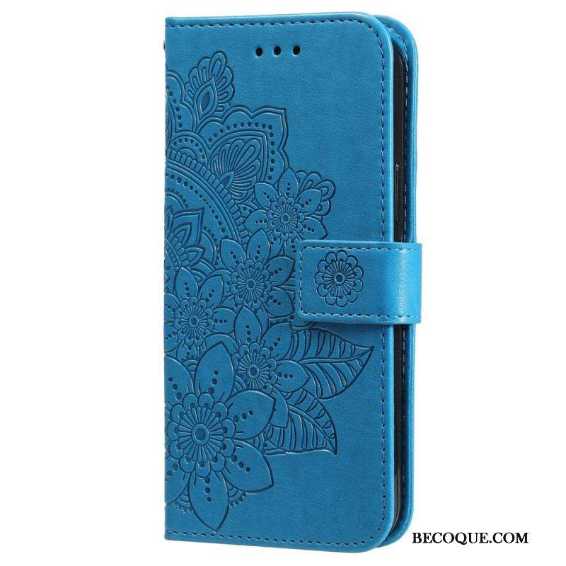 Housse Samsung Galaxy M52 5G Mandala Fleurs