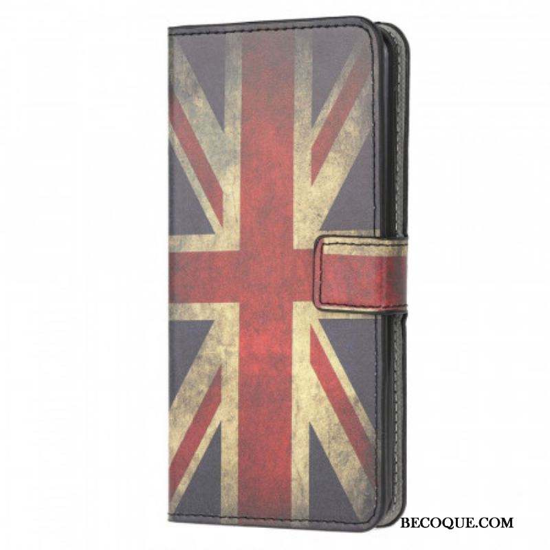 Housse Samsung Galaxy M53 5G Drapeau Anglais