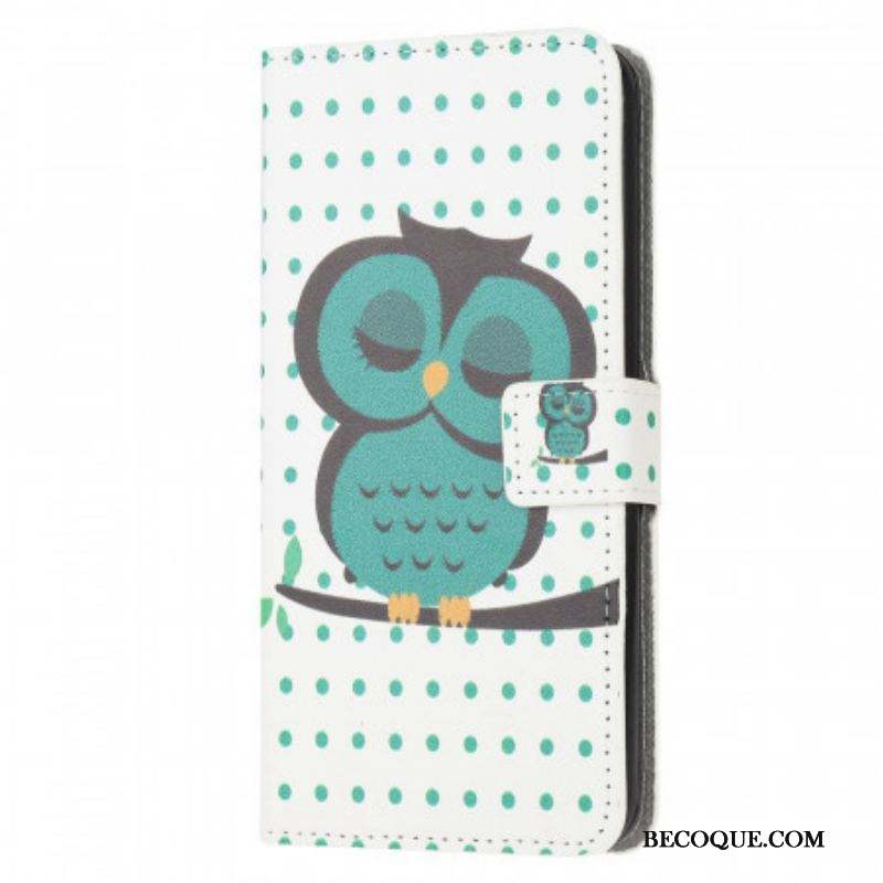 Housse Samsung Galaxy M53 5G Hibou Endormi