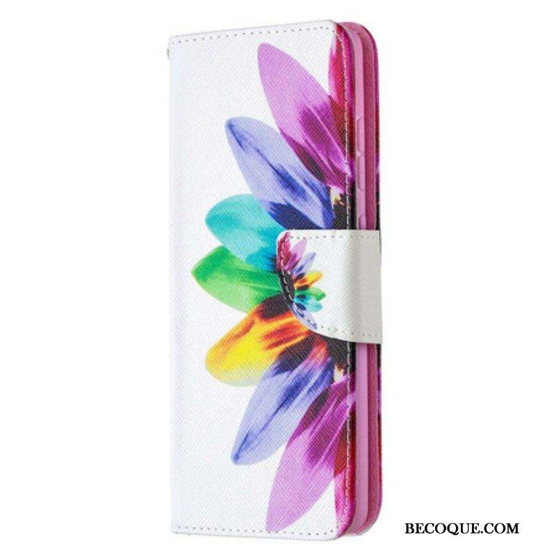 Housse Samsung Galaxy S20 FE Fleur Aquarelle