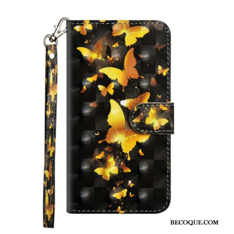 Housse Samsung Galaxy S20 FE Papillons Jaunes