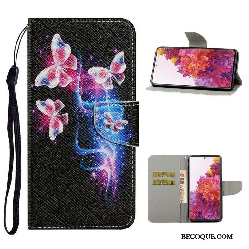 Housse Samsung Galaxy S20 FE Papillons Magiques