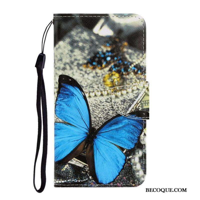 Housse Samsung Galaxy S20 Ultra Variations Papillons à Lanière