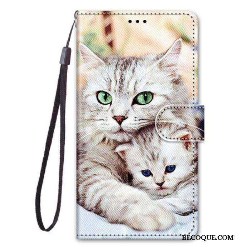 Housse Samsung Galaxy S21 5G Famille de Chats