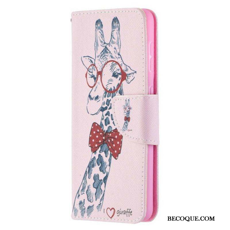 Housse Samsung Galaxy S21 5G Girafe Intello