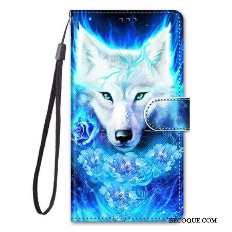 Housse Samsung Galaxy S21 5G Loup Magique