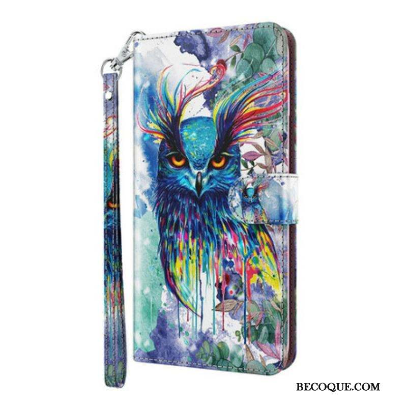 Housse Samsung Galaxy S21 5G Oiseau Aquarelle