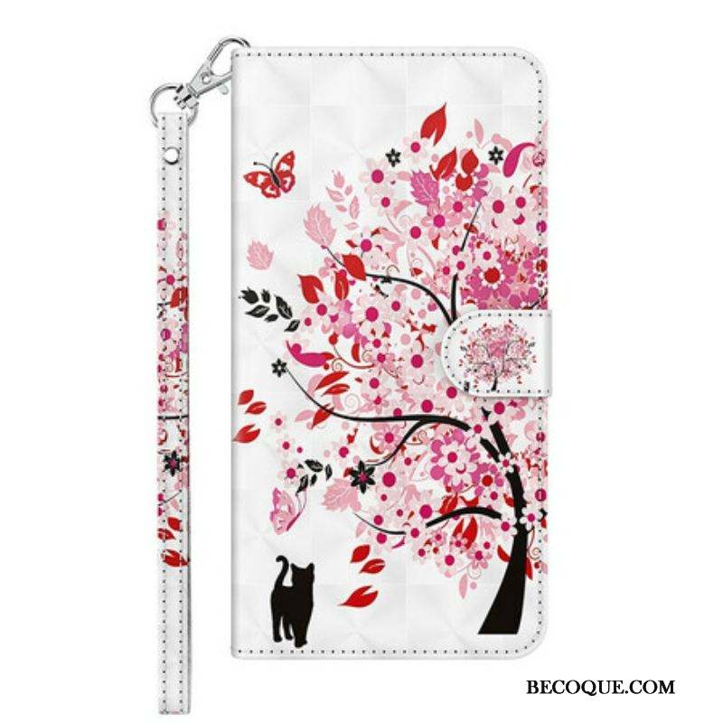 Housse Samsung Galaxy S21 FE Arbre Rose