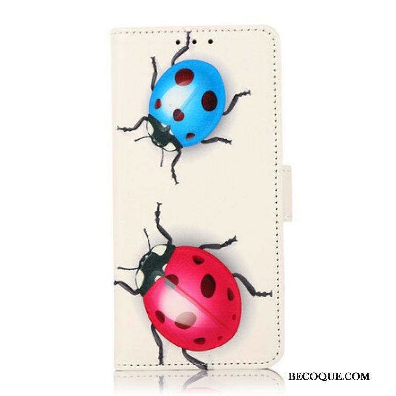 Housse Samsung Galaxy S21 FE Coccinelles