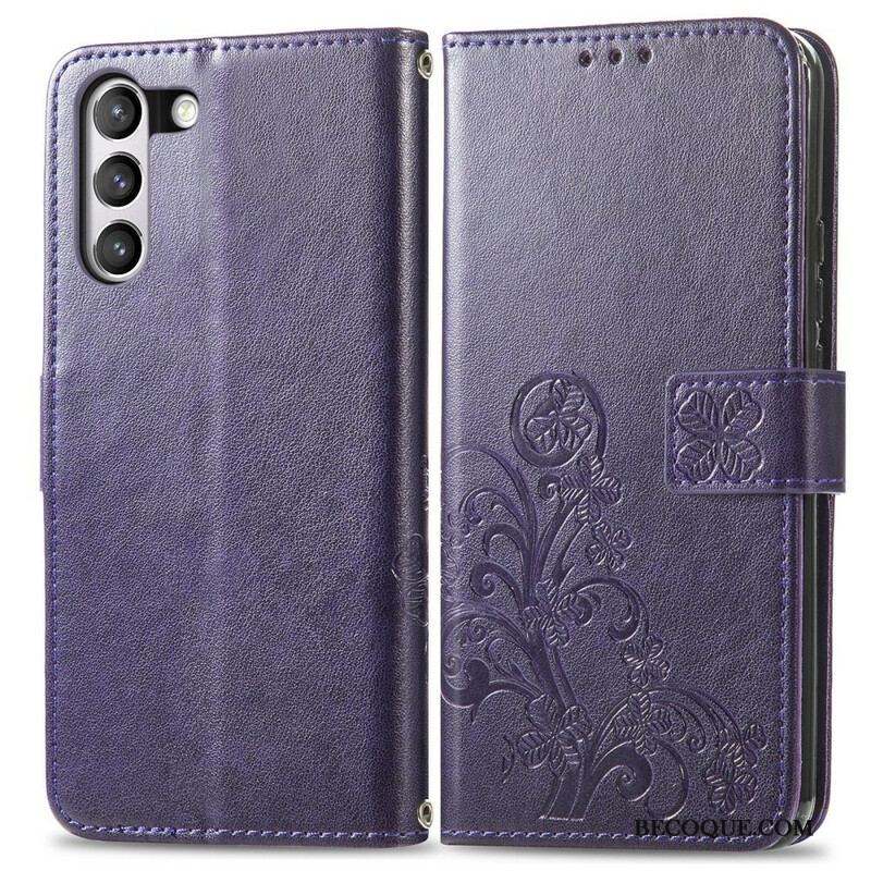 Housse Samsung Galaxy S21 FE Fleurs Abstraites