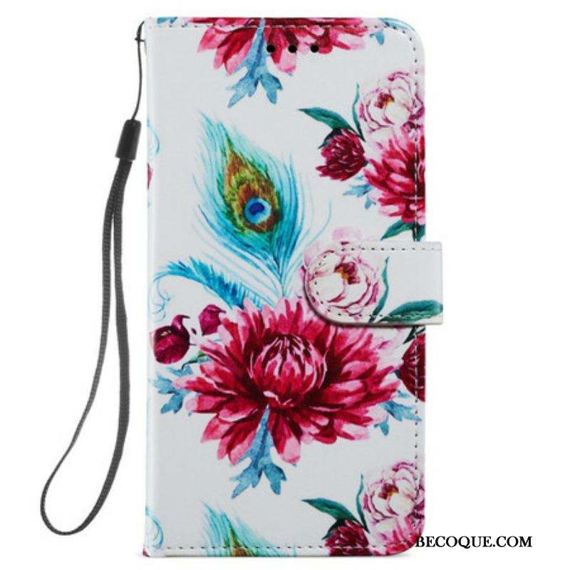 Housse Samsung Galaxy S21 FE Fleurs Intenses