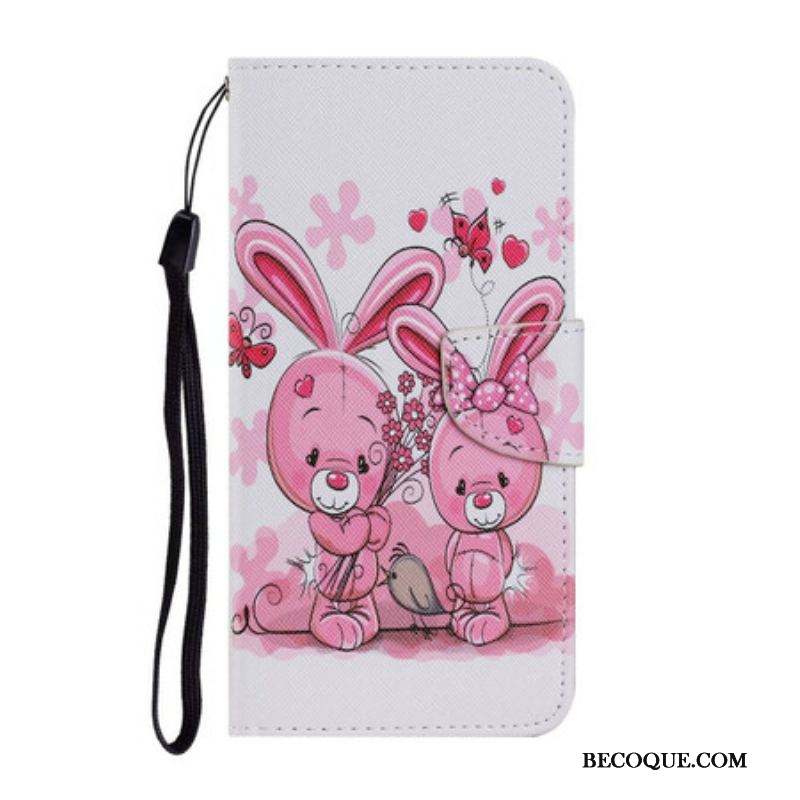 Housse Samsung Galaxy S21 FE Lapins