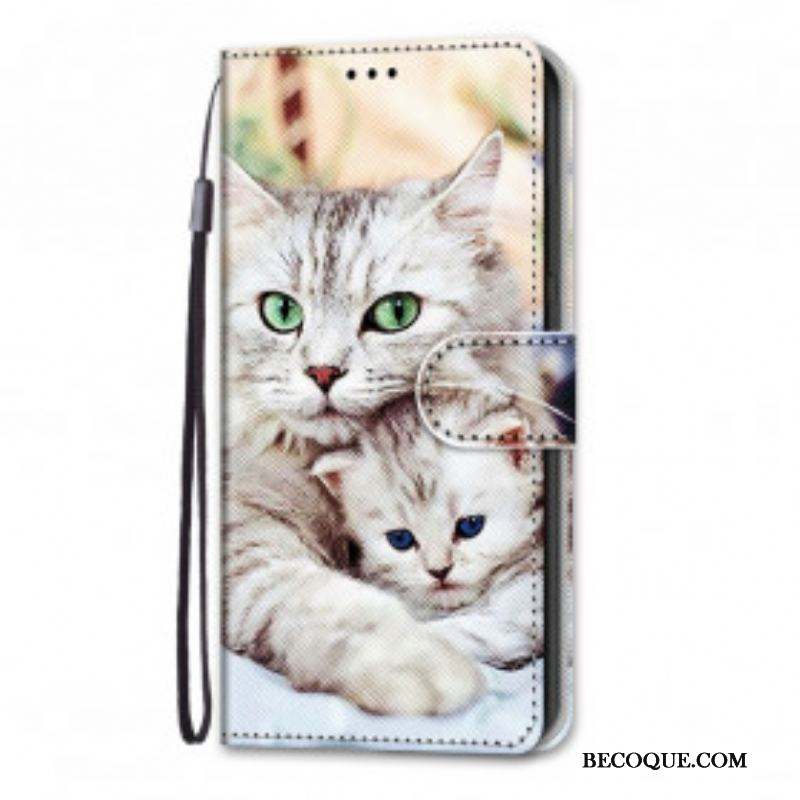 Housse Samsung Galaxy S21 Ultra 5G Famille de Chats