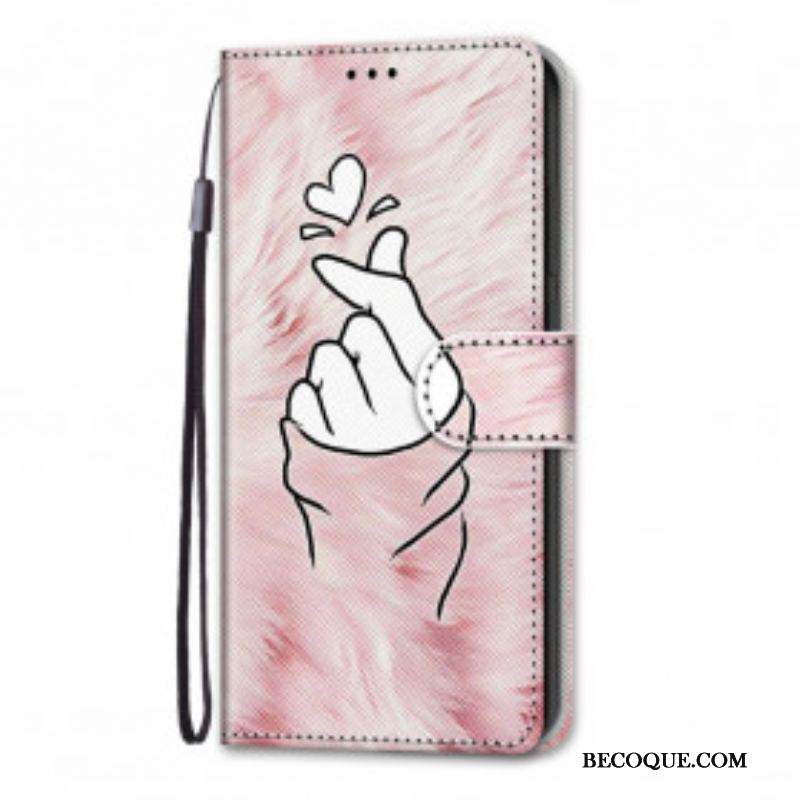 Housse Samsung Galaxy S21 Ultra 5G Finger Heart