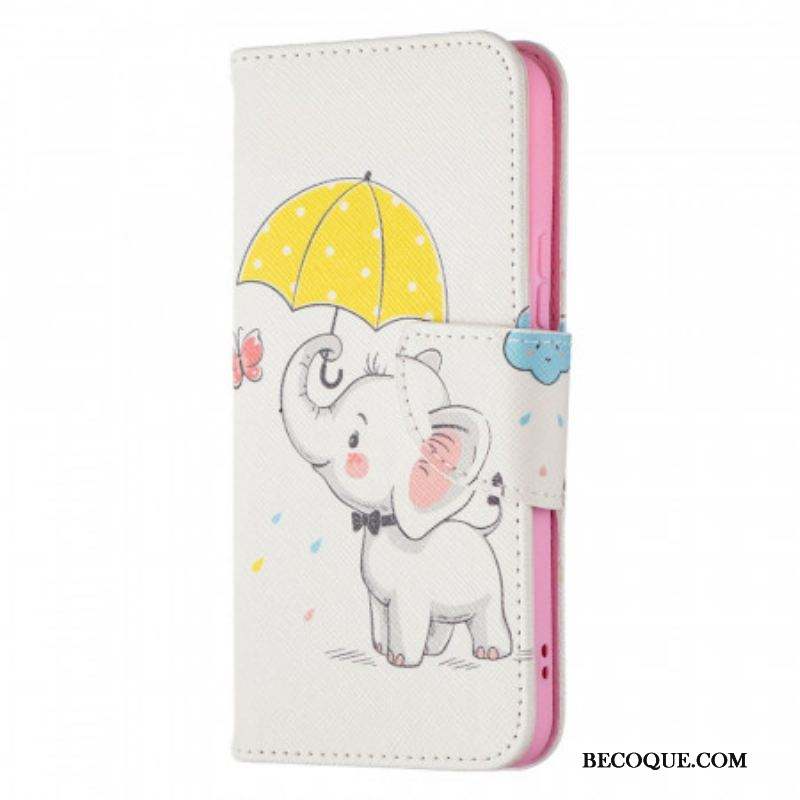 Housse Samsung Galaxy S22 5G Bébé Éléphant