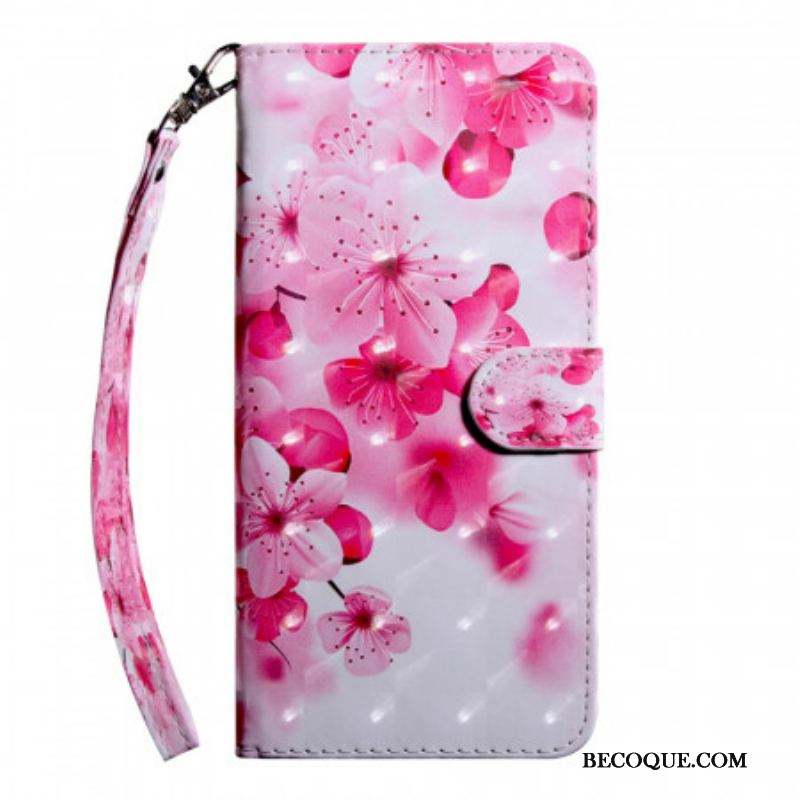 Housse Samsung Galaxy S22 5G Fleurs Roses