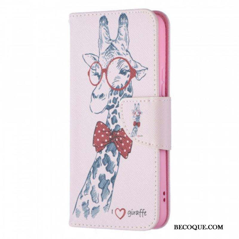 Housse Samsung Galaxy S22 5G Girafe Intello