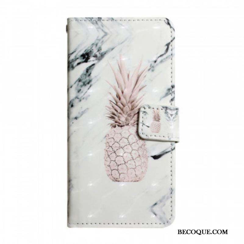 Housse Samsung Galaxy S22 5G Light Spot Ananas