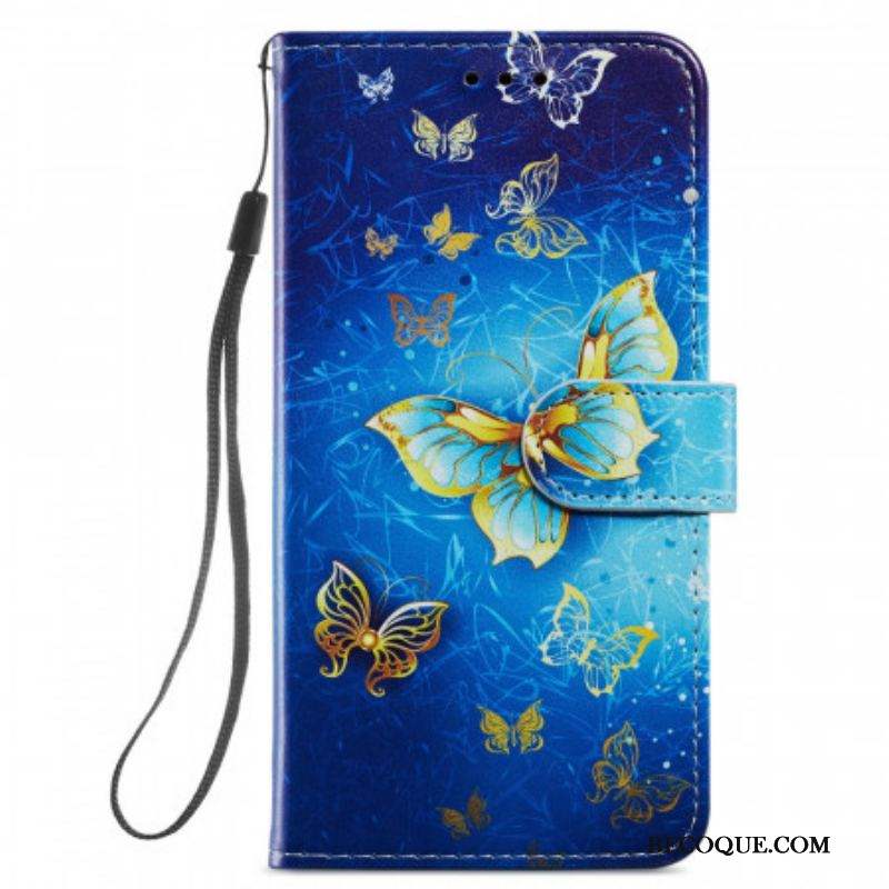 Housse Samsung Galaxy S22 5G Vol de Papillons