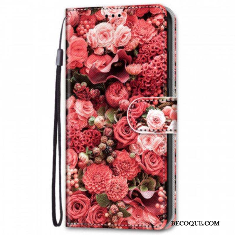 Housse Samsung Galaxy S22 Plus 5G Romance Florale