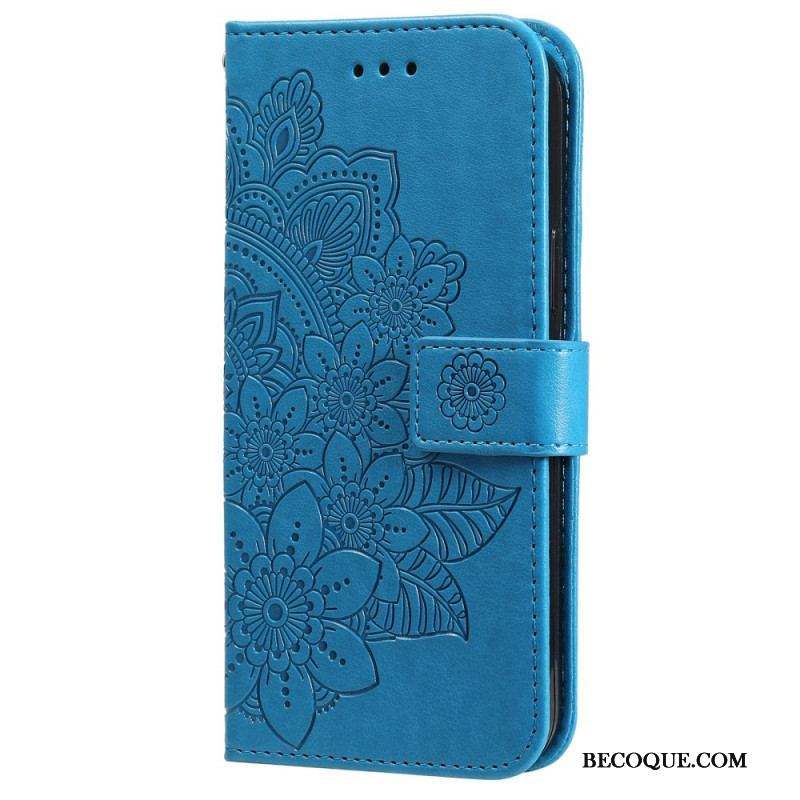 Housse Samsung Galaxy S22 Ultra 5G Mandala de Fleurs