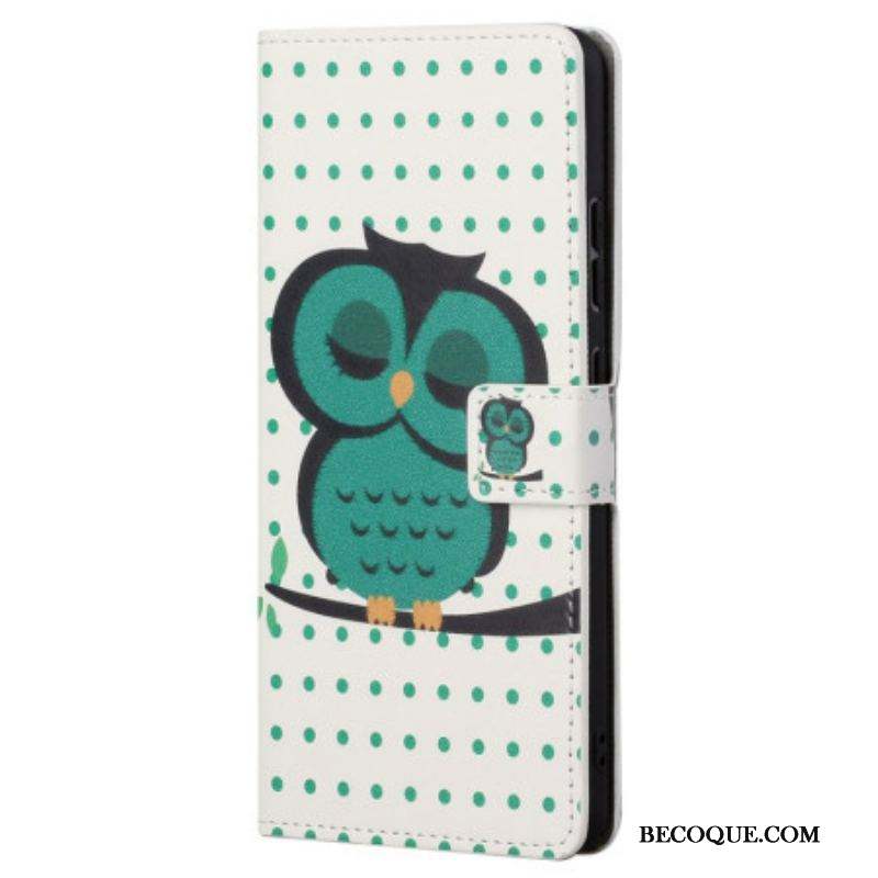 Housse Samsung Galaxy S23 5G Hibou Endormi