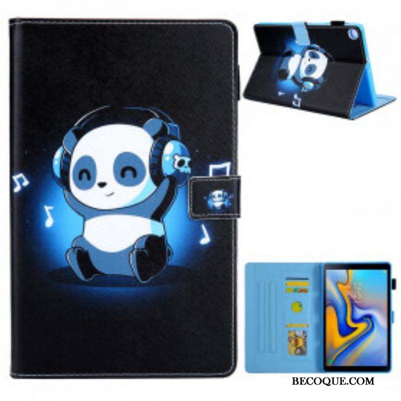 Housse Samsung Galaxy Tab A7 (2020) Funky Panda