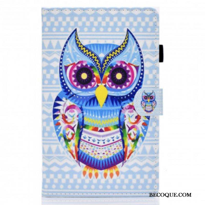 Housse Samsung Galaxy Tab A7 (2020) Hibou